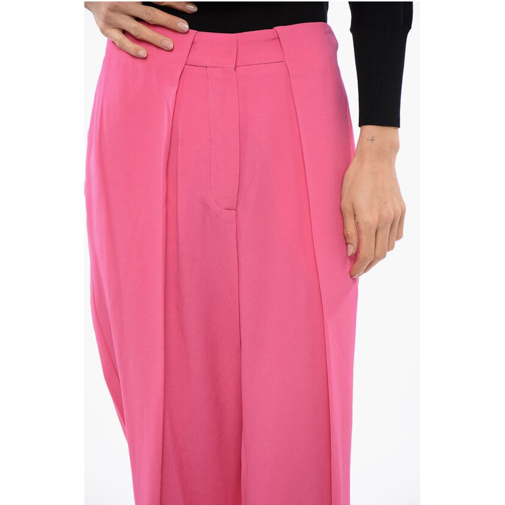 Tapered-fit High-waisted Pants