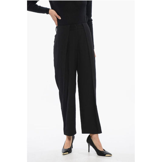 Tapered-fit High-waisted Pants