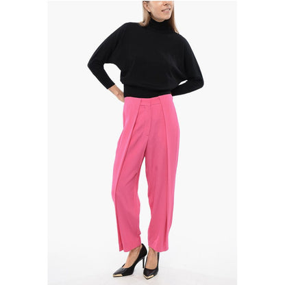 Tapered-fit High-waisted Pants