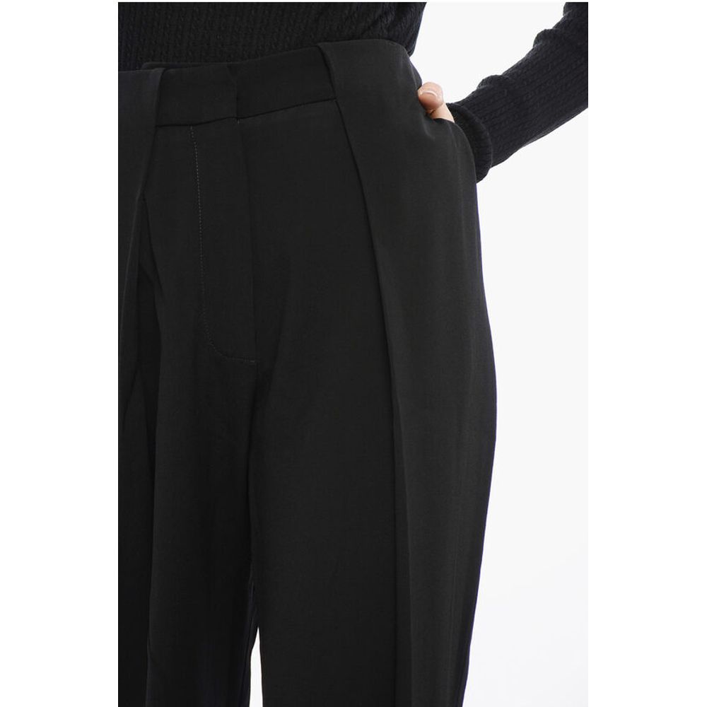 Tapered-fit High-waisted Pants