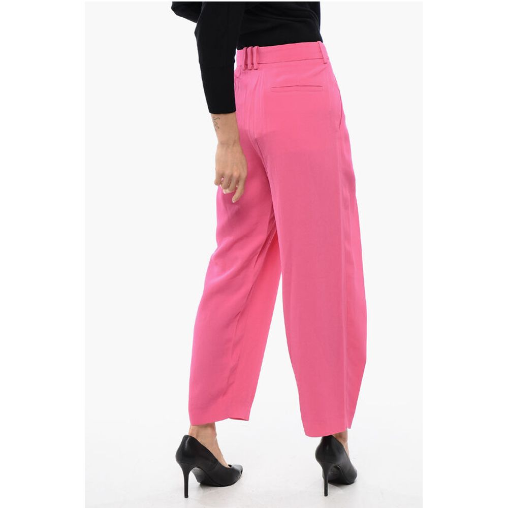 Tapered-fit High-waisted Pants