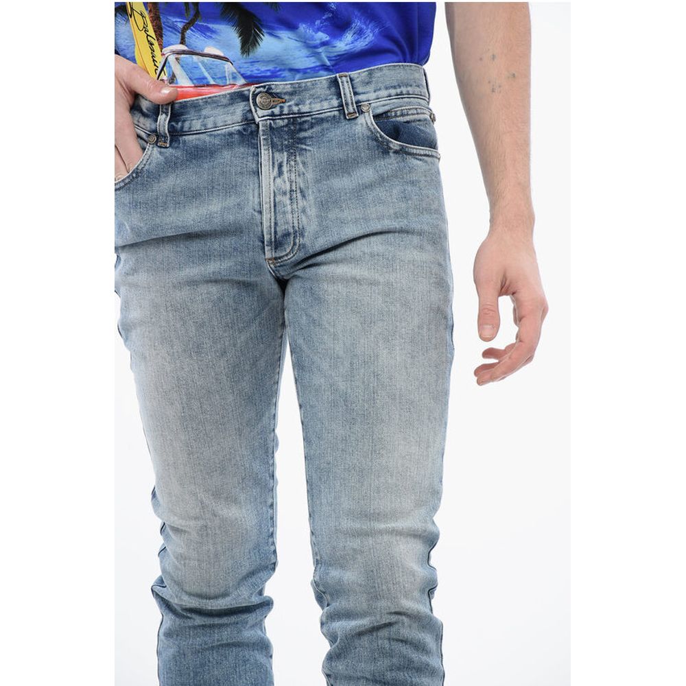 Tapered Fit Delavè Denims with Maxi Cuffs 17cm