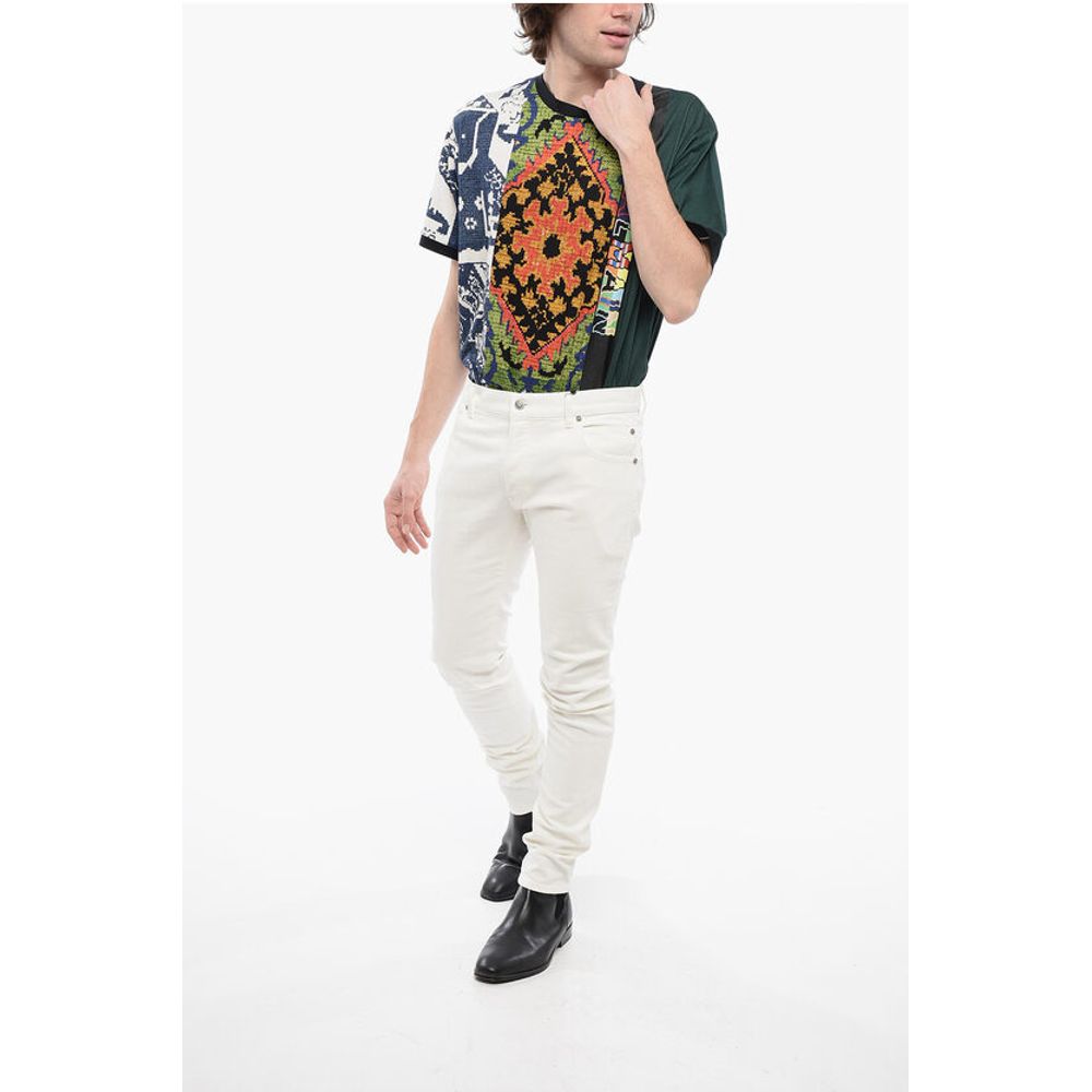 Cotton Slim Fit Denims with Belt Loops 14cm