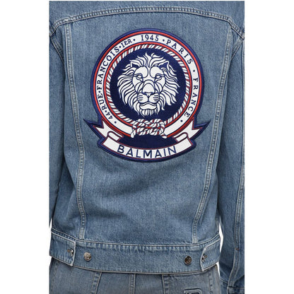 Back Embroidered Denim Jacket