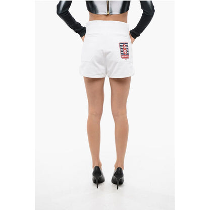 Jersey Multipocket Shorts with Patch