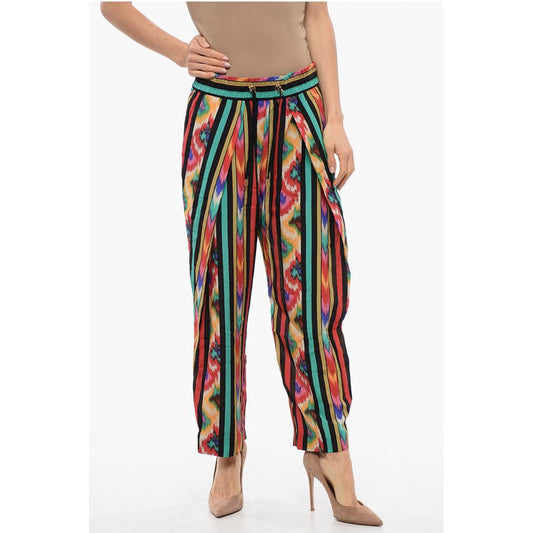 Printed Silk HAREM Pants