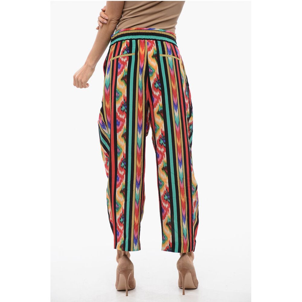 Printed Silk HAREM Pants