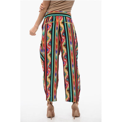 Printed Silk HAREM Pants