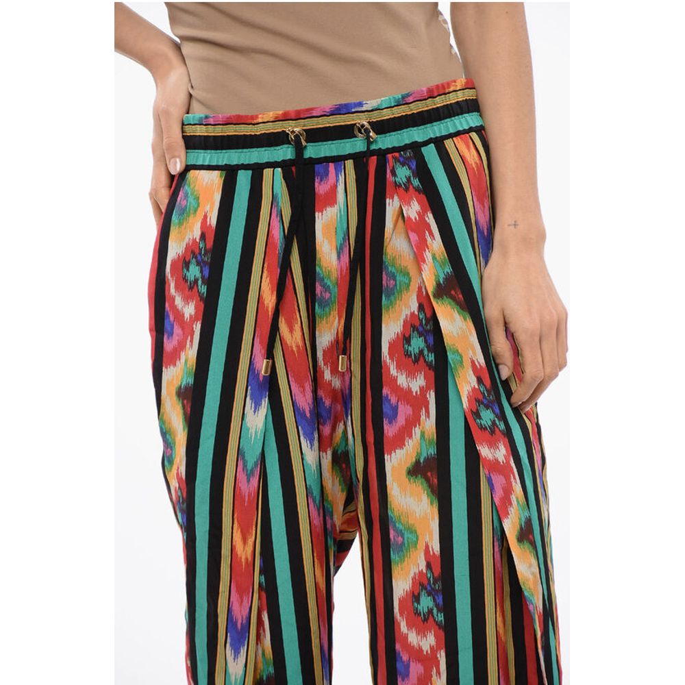 Printed Silk HAREM Pants