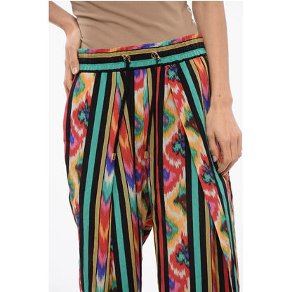 Printed Silk HAREM Pants