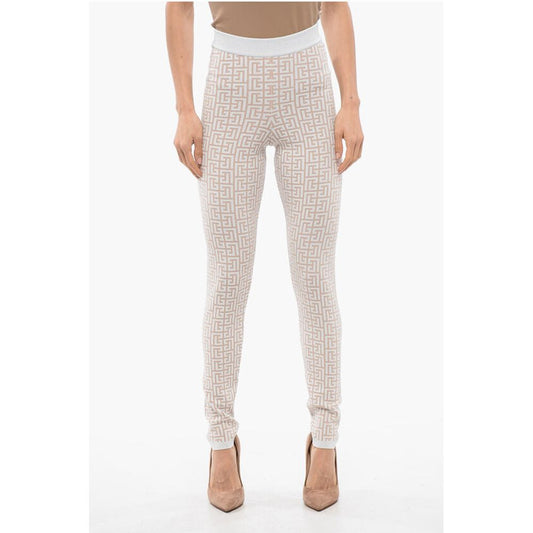 Glittered Monogram Leggings