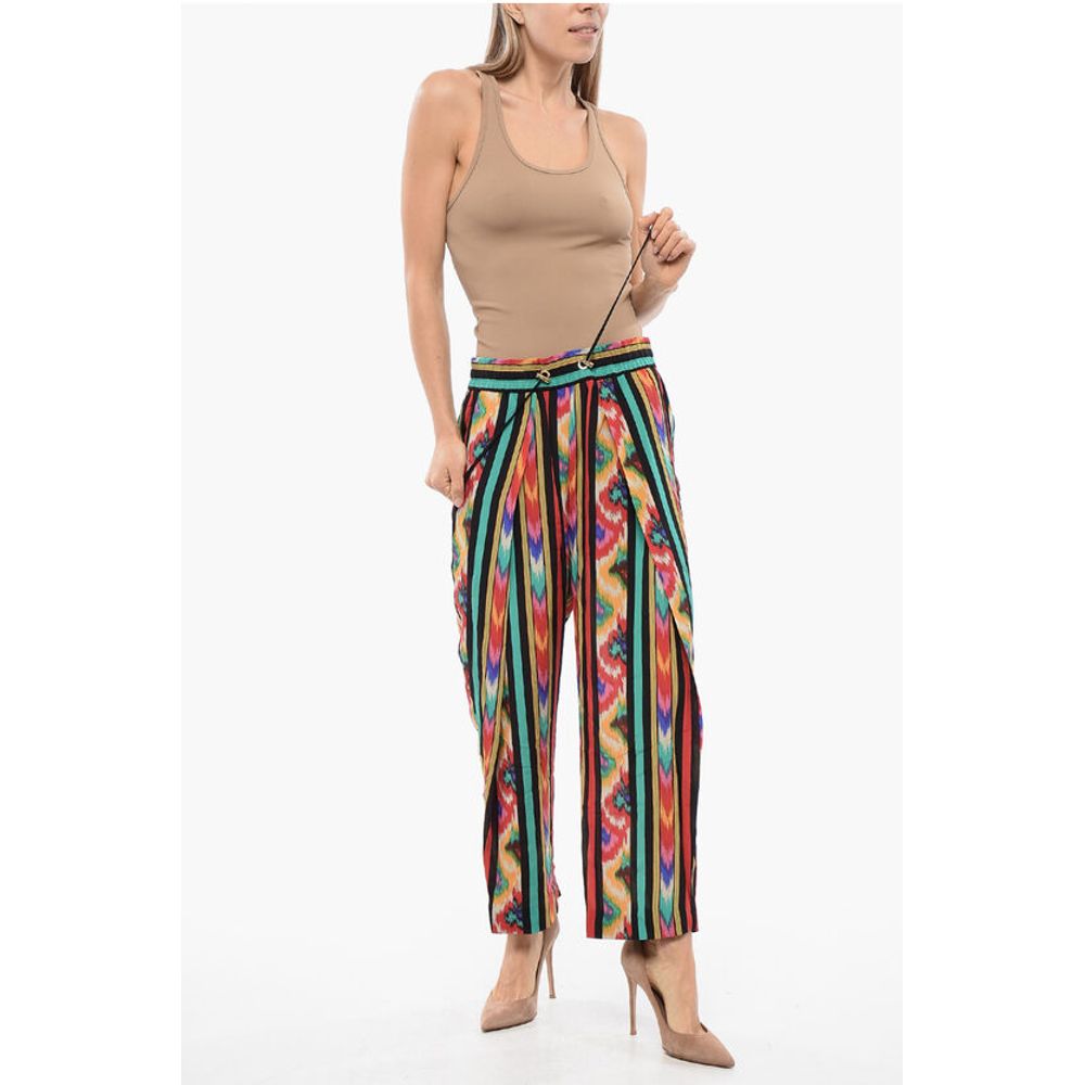 Printed Silk HAREM Pants