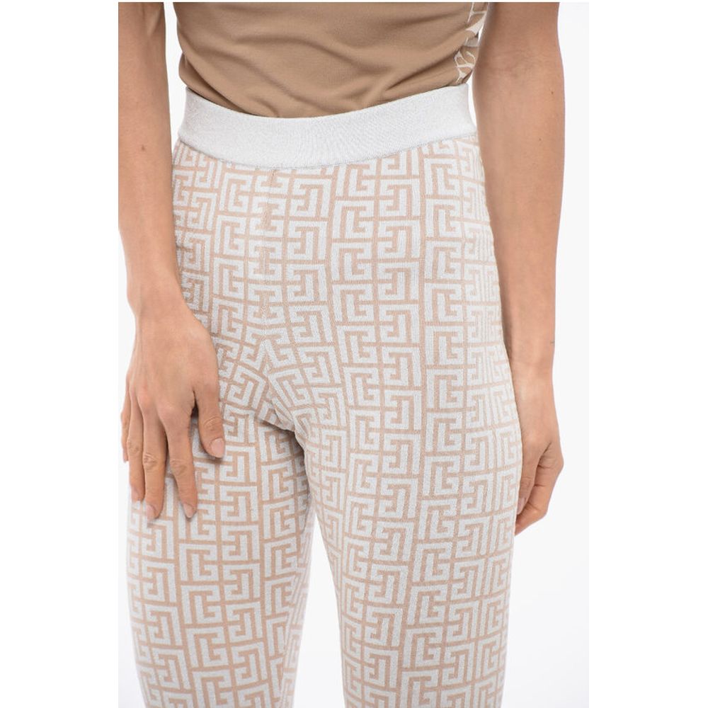 Glittered Monogram Leggings