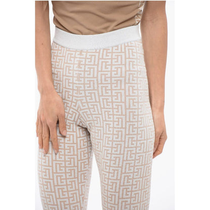 Glittered Monogram Leggings