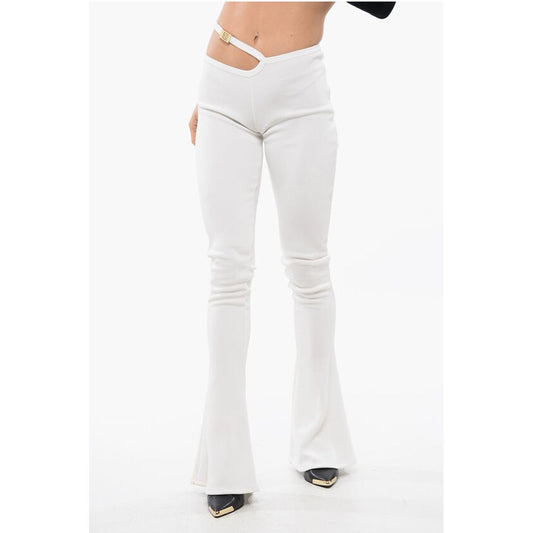 Flared-Fit Leggings With Cut-Out