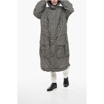 Nylon Parka Fit Windbreaker with Monogram Motif