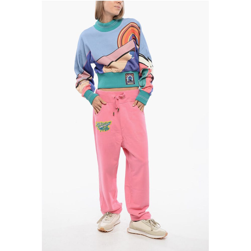 Boyfriend Joggers with Turn-up Hems