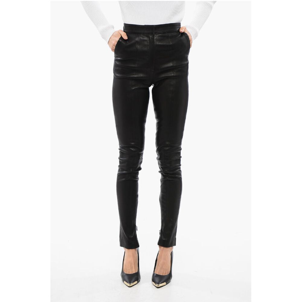 High-Waisted Skinny fit Leather Pants