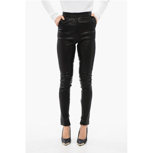 High-Waisted Skinny fit Leather Pants