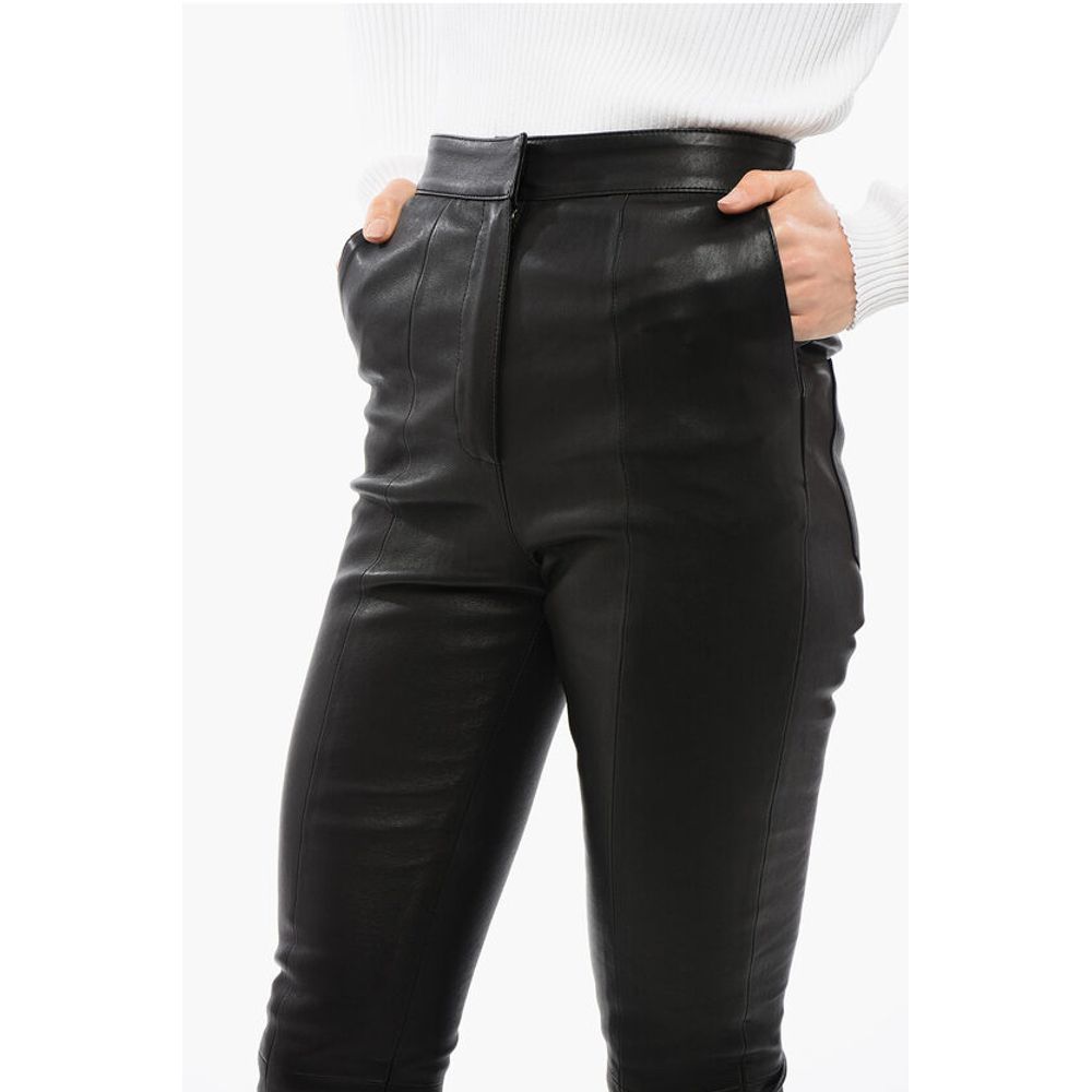 High-Waisted Skinny fit Leather Pants