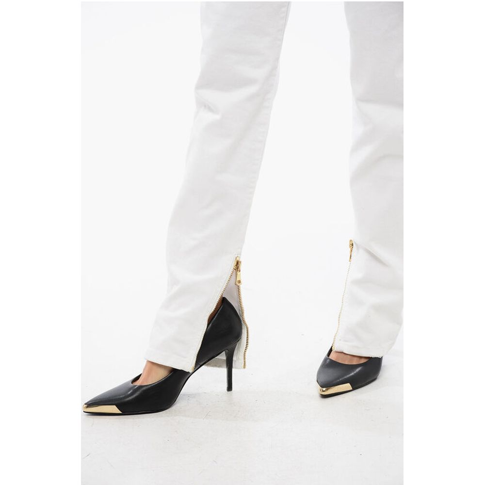 Skinny Denims with Jewel Buttons