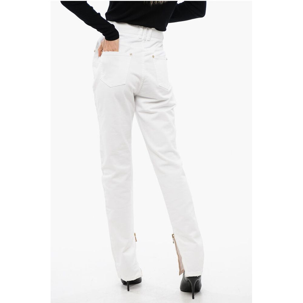 Skinny Denims with Jewel Buttons