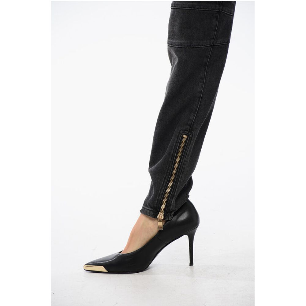 Biker Denims with Zipped Detailing