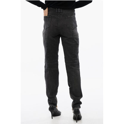Biker Denims with Zipped Detailing