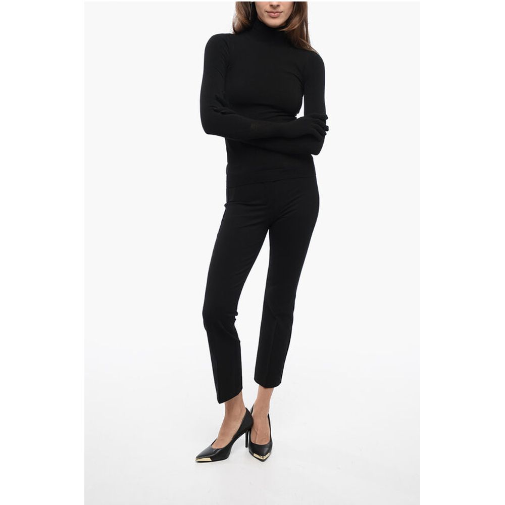 Turtleneck Sweater with Touchscreen Gloves