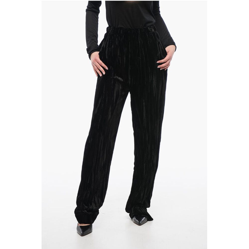 Velvet Flared Pants