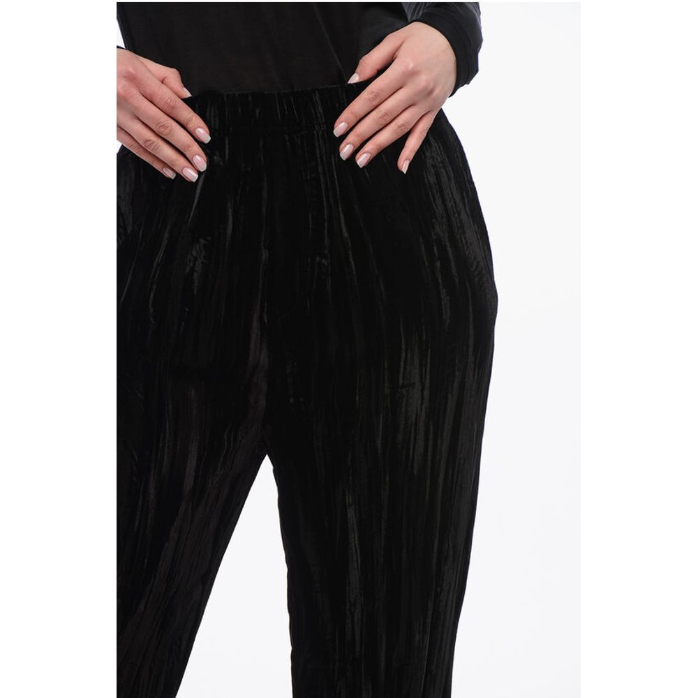 Velvet Flared Pants
