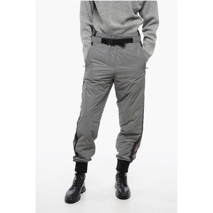 Glittery Ski Pants with Side Logoed Print