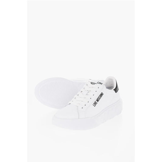 LOVE Leather HEART45 Low-Top Sneakers with Sole 4,5cm