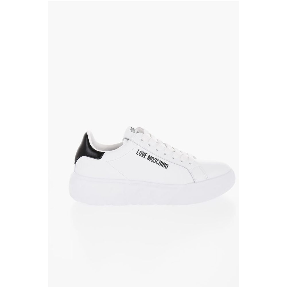 LOVE Leather HEART45 Low-Top Sneakers with Sole 4,5cm