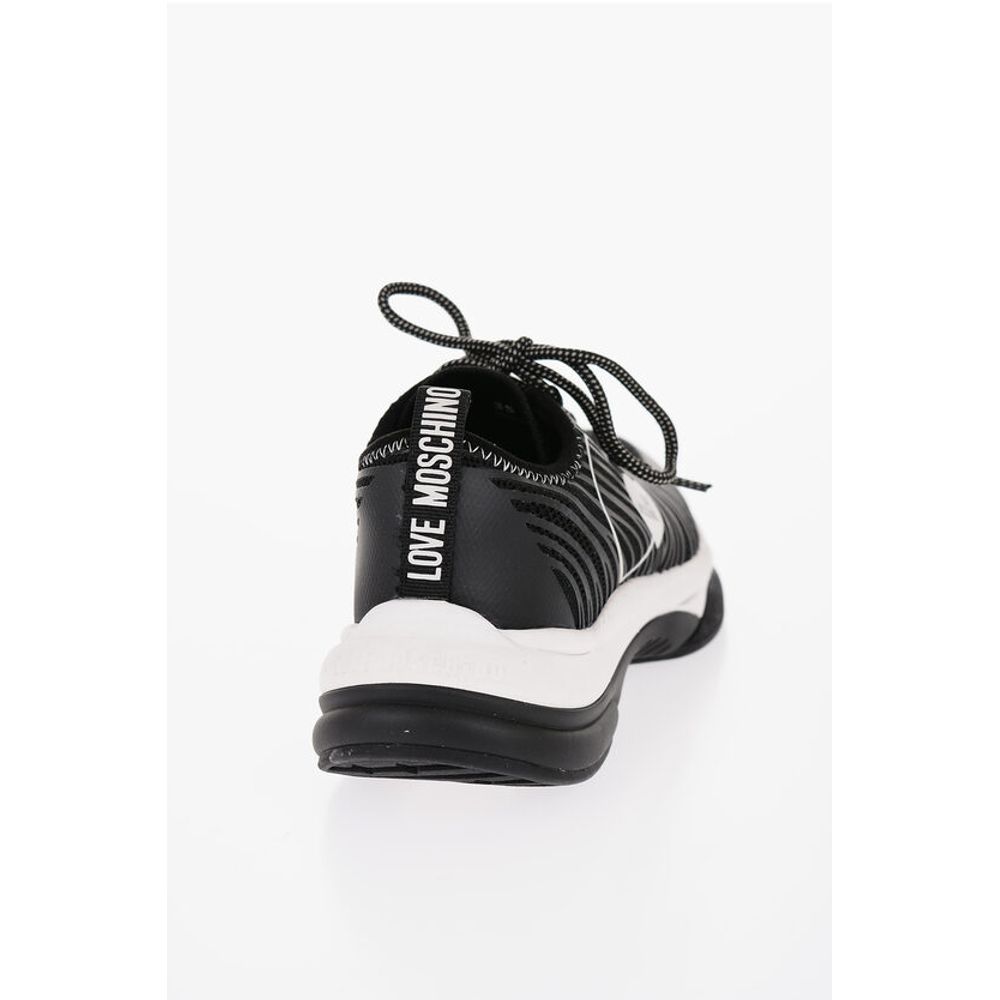 LOVE Mesh SPRINT50 Low-Top Sneakers with Contrast Detail