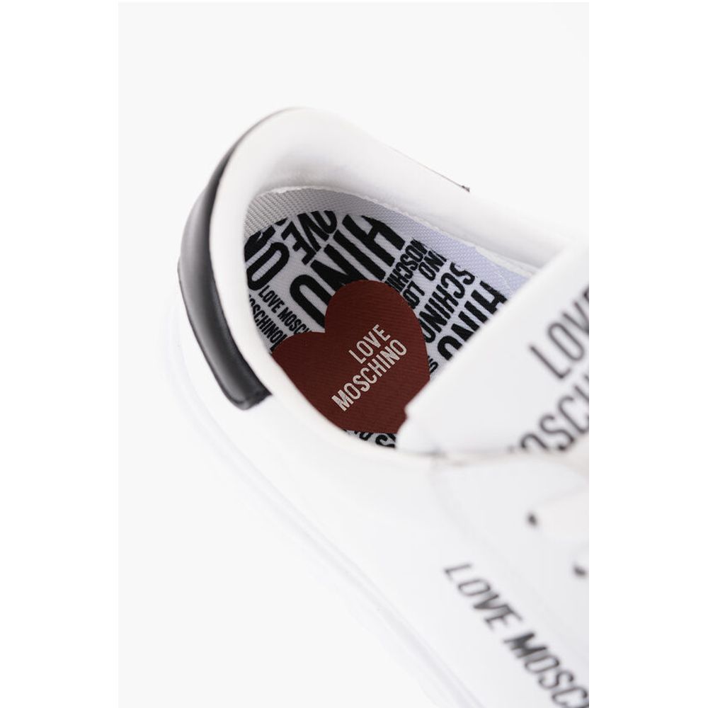 LOVE Leather HEART45 Low-Top Sneakers with Sole 4,5cm
