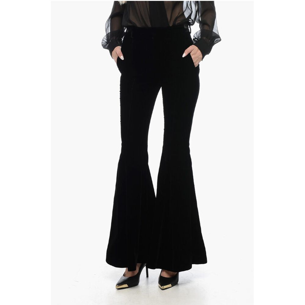 Velvet Flared Pants