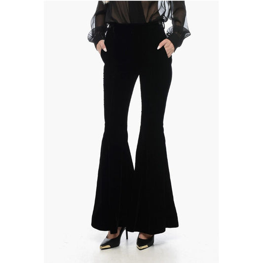 Velvet Flared Pants