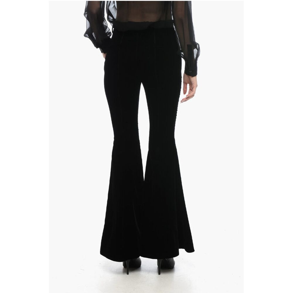 Velvet Flared Pants