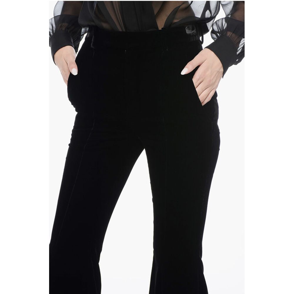 Velvet Flared Pants