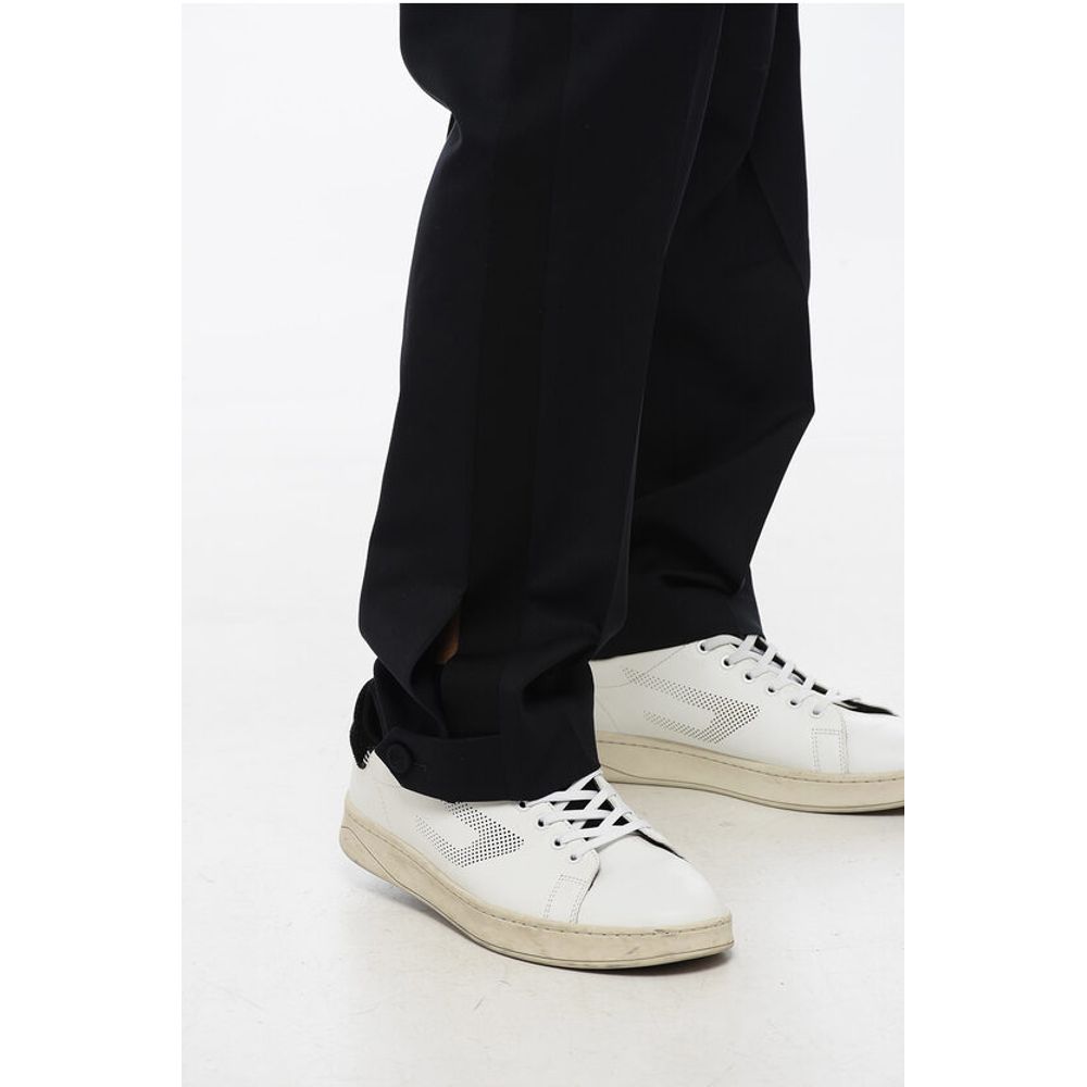 PETER DOIG 4-Pocketed Wool Pants with Ankle Martingale