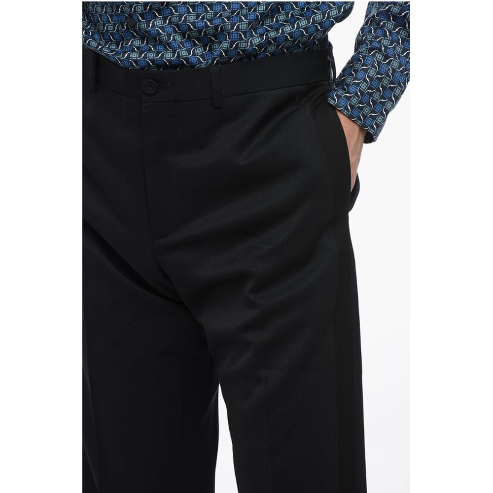 PETER DOIG 4-Pocketed Wool Pants with Ankle Martingale