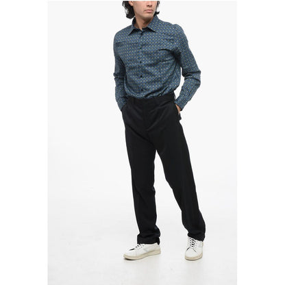 PETER DOIG 4-Pocketed Wool Pants with Ankle Martingale