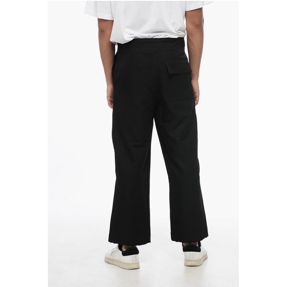 EMPORIO 3-Pocket Pants with Drawstringed Waist and Ankles