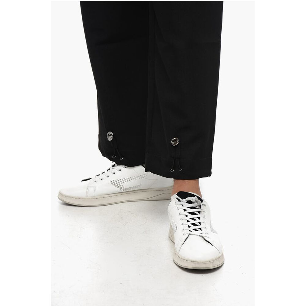 EMPORIO 3-Pocket Pants with Drawstringed Waist and Ankles