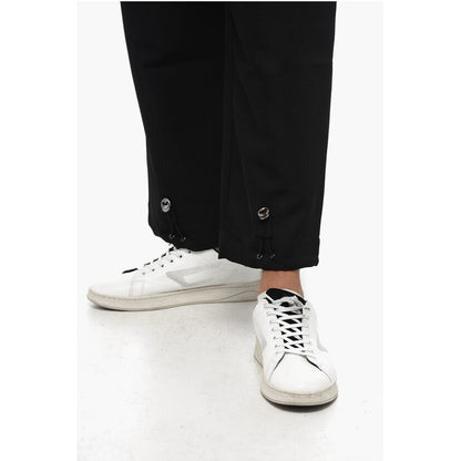 EMPORIO 3-Pocket Pants with Drawstringed Waist and Ankles