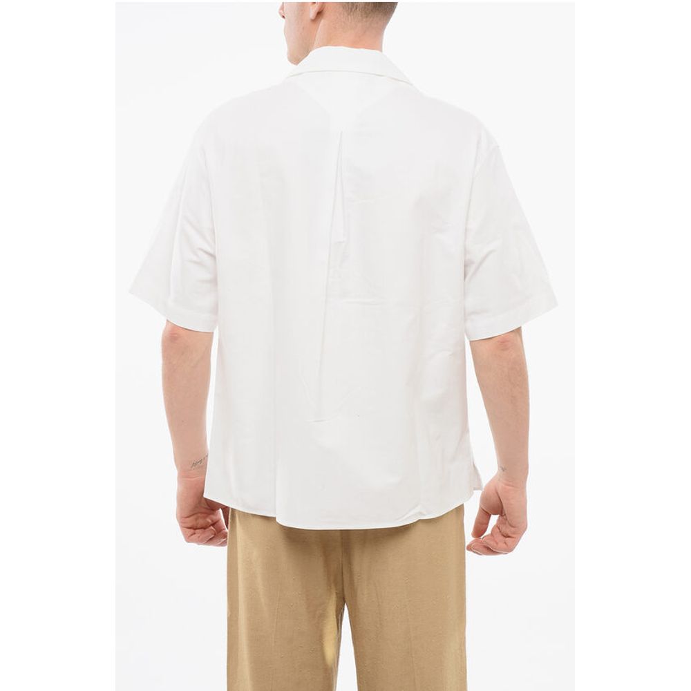 Cotton KENZO ORANGE Bowling Shirt