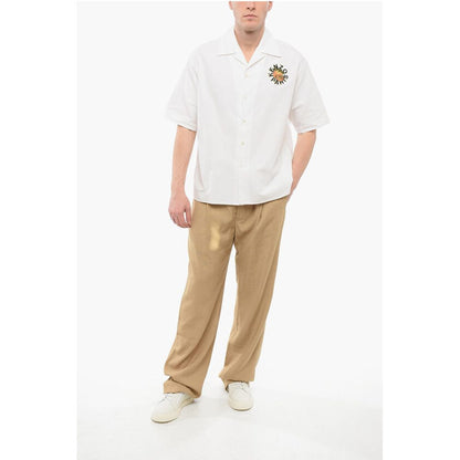 Cotton KENZO ORANGE Bowling Shirt