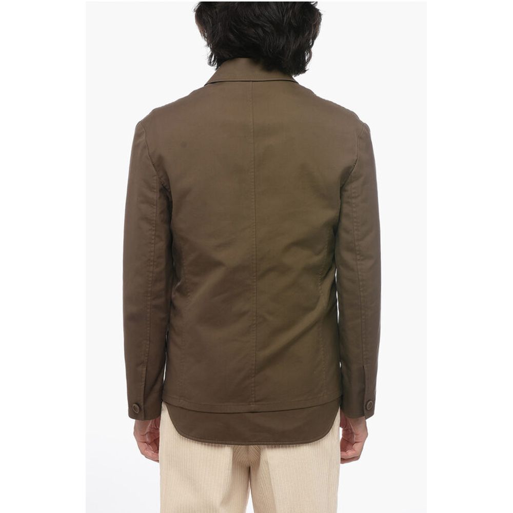 Cotton Jacket With Vest