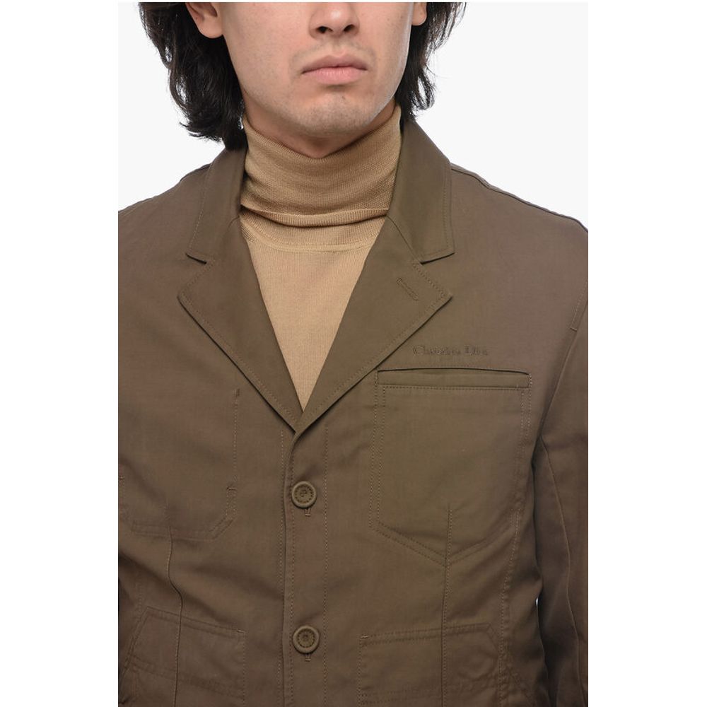 Cotton Jacket With Vest